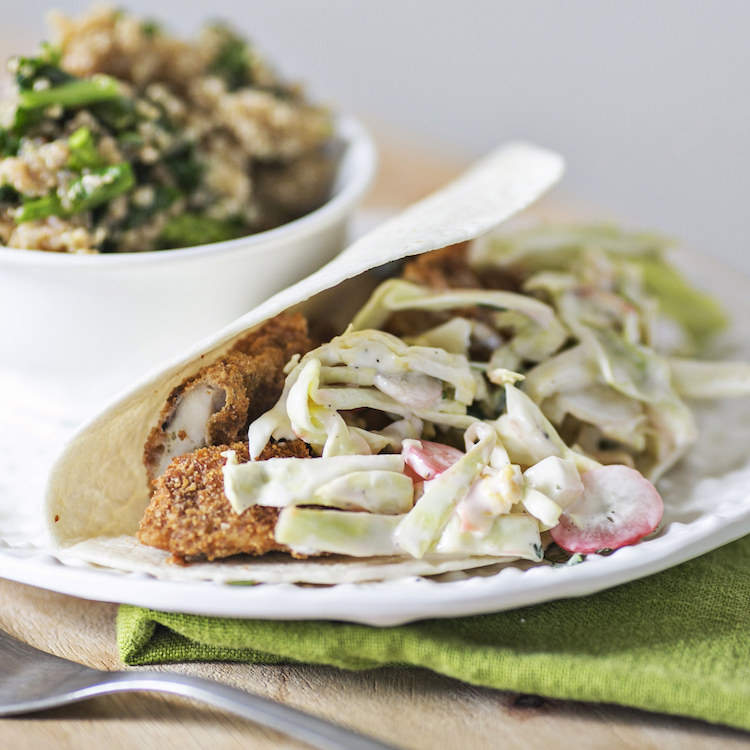 Picture of Oven-Fried Fish Tacos 